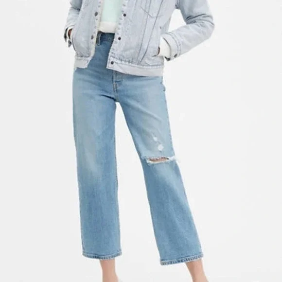 Levi's® PremiumRIBCAGE STRAIGHT ANKLE WOMEN JEANS​